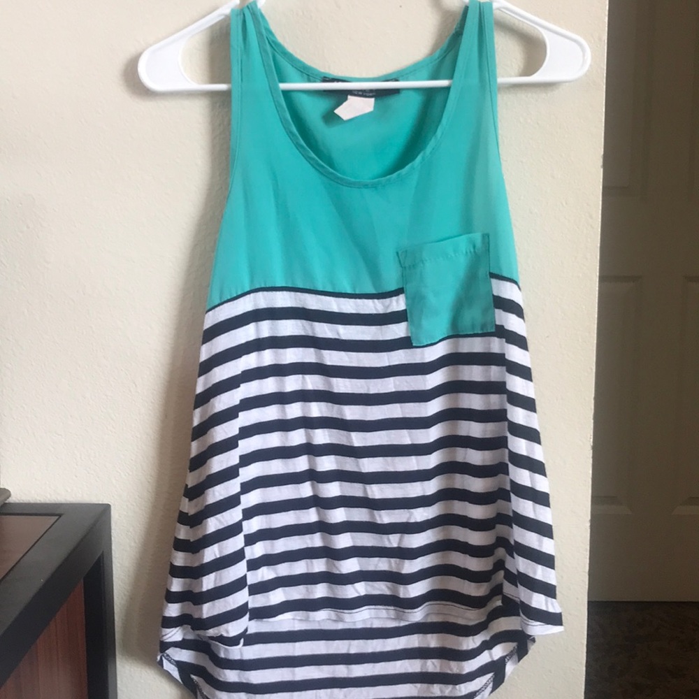 Striped tank top